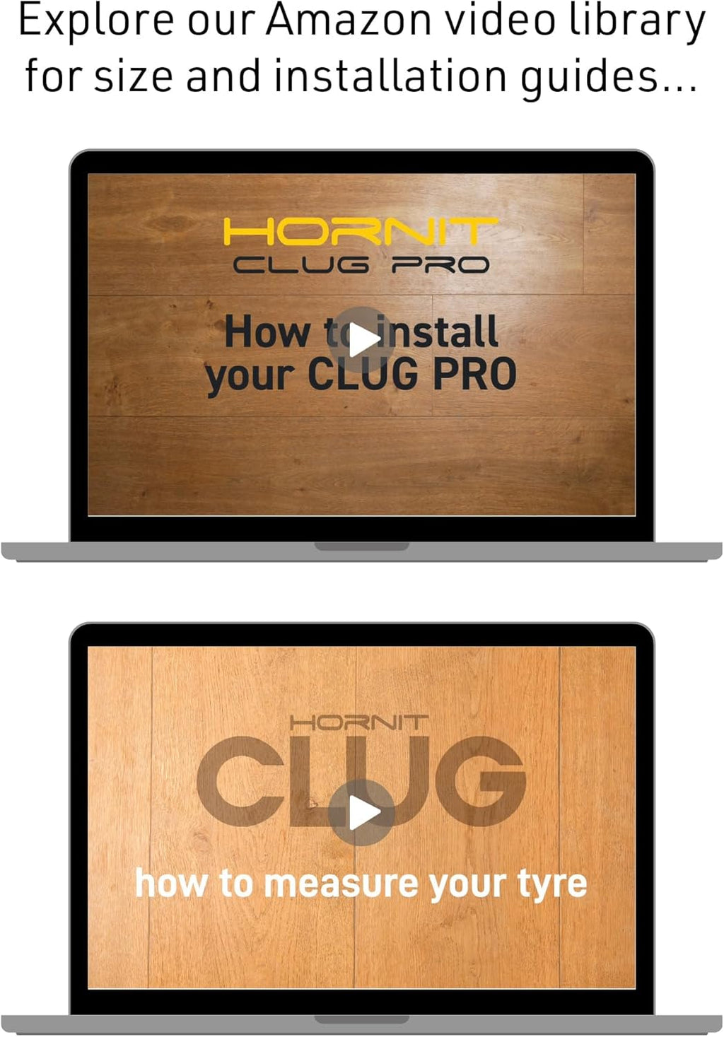 Hornit CLUG PRO | Wall Mounted Bike Rack | Secured by FIDLOCK | 5 Sizes | Easy to Install