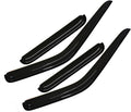 Wind Deflector Compatible with 2000-2004 Nissan Frontier Crew Cab 4 Full Size Doors Smoke Sun/Rain Guard Window Visors 94627