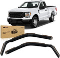Nilight in-Channel Rain Guards for Ford F150 2021 2022 2023 2024 Regular Cab/Super Crew/Super Cab, Vent Window Visors, Original Window Deflectors-2PCS