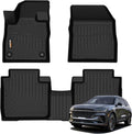 Binmotor-Floor Mats for Lincoln Nautilus 2024 2025, All Weather Mats for Lincoln Nautilus Rubber Liners, Nautilus Car Mats Accessories