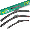 26" 18" 14" Windshield Wiper Blades Replacement for Honda Civic Hatchback 2017 2018 2019 2020 2021 Premium All Weather Front Rear Wipers Set - OEM Quality (Pack of 3)