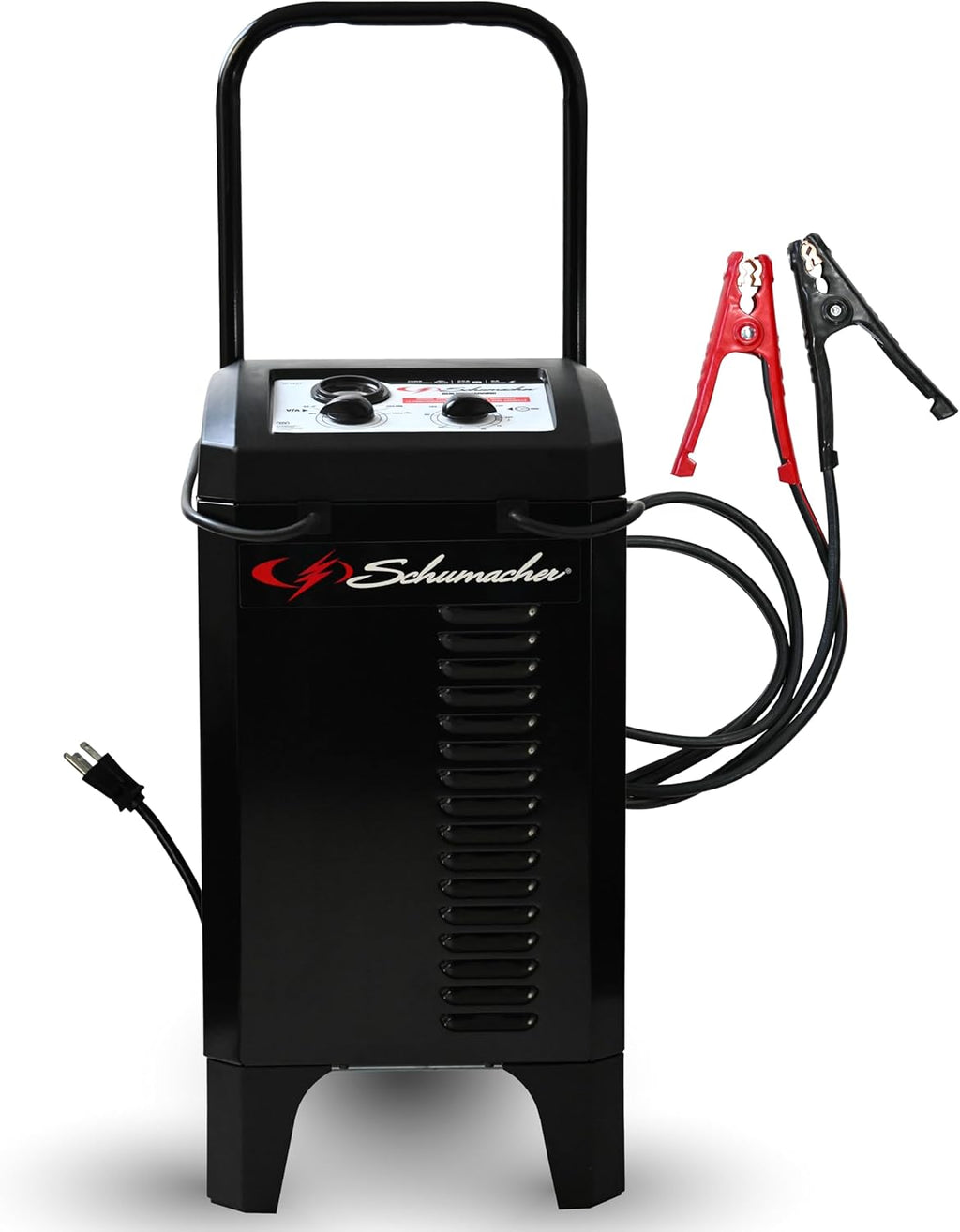 Schumacher Electric Manual Battery Charger & Engine Starter - 12V, 150A with 25A Boost - Heavy Duty Engine Starter & Charger for Standard, AGM, Gel & Deep-Cycle Batteries - 6-Foot Output Cables SC1437