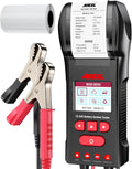 ANCEL BST600 Car Battery Tester with Printer - 12V/24V, 100-2000 CCA, Digital Auto Battery Load Tester - Cranking and Charging System Test for Heavy Duty Truck, Marine, Motorcycles, RVs, SUVs, Boats