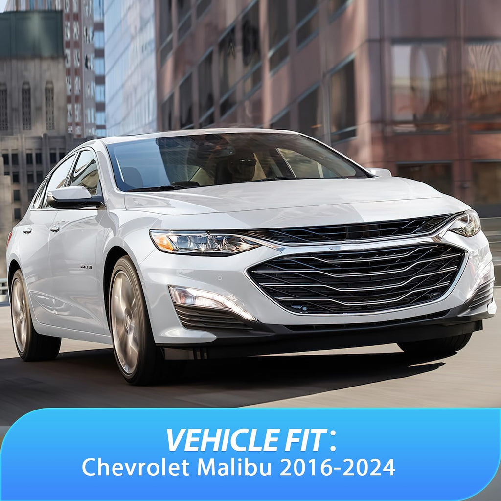 Nilight in-Channel Window Visors for Chevrolet (Chevy) Malibu 2016 2017 2018 2019 2020 2021 2022 2023 2024, Window Rain Guards, Original Window Deflectors-4PCS