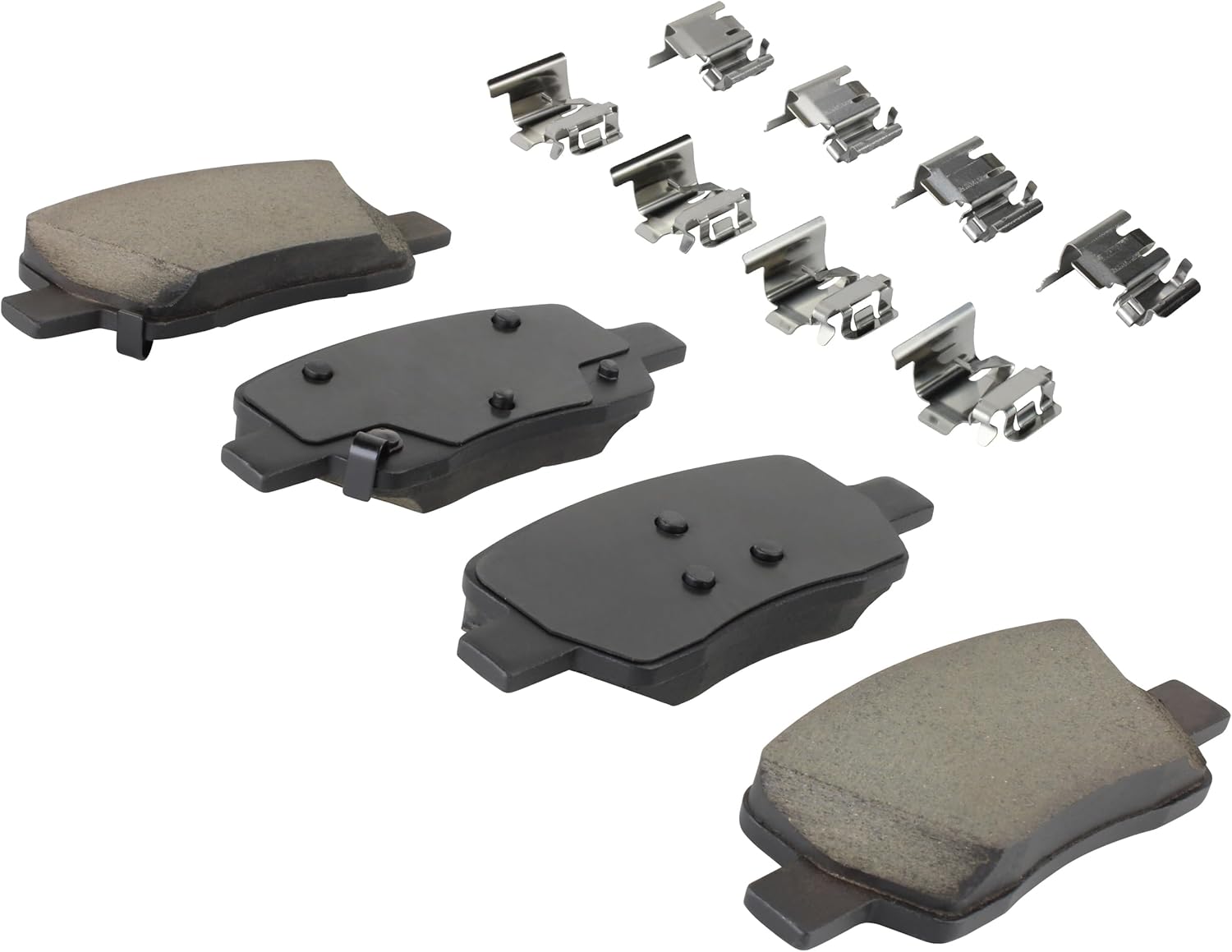Premium Ceramic Rear Brake Pads (1001-2381C) Compatible with Hyundai Santa Cruz 2022-2025, Hyundai Santa Fe 2021-2024, Kia Carnival 2022-2024, Kia Sorento 2021-2024