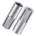 Wensilon(100 pcs) 5/16"-18 Premium Stainless Steel Drop in Anchors Assortment, Knurled Drop-in-Anchor for Solid Concrete, Internal Forced Expansion Screw Bolts