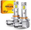 OXILAM 9005 LED Light Bulb, 800% Brighter Ultra-Bright Ultra-Bright, 3 Min Quick Install, 20 Years Lifespan, No Flicker, 99% Compatibility