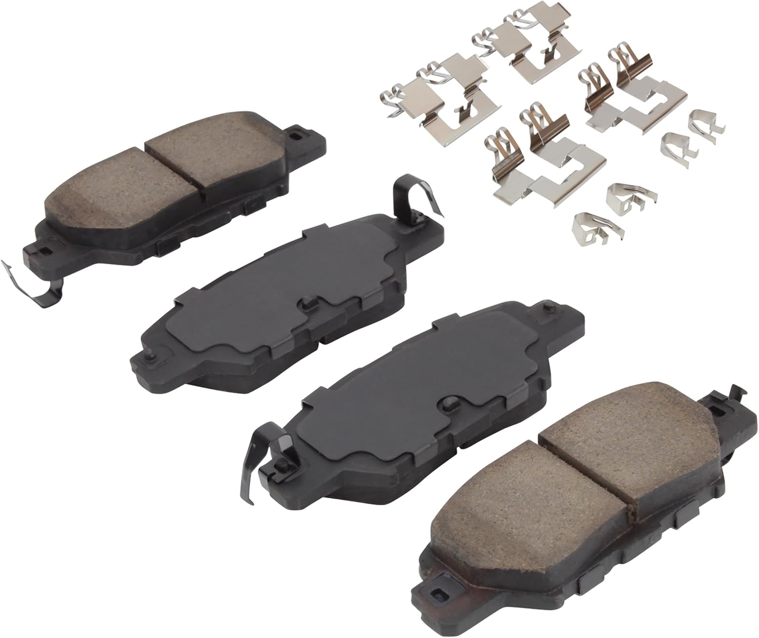Premium Ceramic Rear Brake Pads (1001-1846C) Compatible with Mazda CX-5 2016-2024