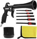 HANDY Tornado Air Cleaning Gun with Rubber Guard and Brass Adjustable Air Flow Nozzle Air Gun for Compressor Pneumatic Tool for Dust Cleaning Car Detailing