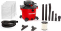 CRAFTSMAN CMXEVBE17607 16 Gallon 6.5 Peak HP Wet Dry Vac with Detachable Leaf Blower, Portable Shop Vacuum Wet and Dry with Filter, Dust Bags, Hose and Attachments for Garage, Outdoor Cleaning