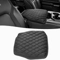 GIANT PANDA Custom Fit Center Console Cover for Dodge RAM 1500,2019 2020 2021 2022 2023 2024 with Jump Seat- Waterproof Faux Leather Armrest Center Cover - Full Protection-Black
