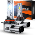 SEALIGHT 9012 Bulbs Brightest 40000LM 6500K with Cooling Fan Canbus Ready 60000+ Lifespan, Pack of 2