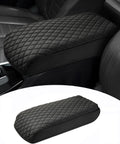 Shademax BMW X3 Center Console Cover, Armrest Cover Cushion Pad for BMW X3 Accessories 2024 2023-2018, PU Leather Armrest Seat Box Protector BMW X3 Middle Console Cover Anti-Scratch Black