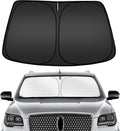 ARISMOTOR Windshield Sun Shade for Lincoln Navigator 2018-2025, Custom Fit Foldable Front Window Sunshade Sun Visor Protector, Block UV Rays Keep Your Car Cooler