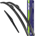 AJK Wiper Blades for Mazda CX-5 2013 2014 2015 2016, 2 Piece All Weather OEM Quality Automotive Replacement Windshield Wiper Blades for My Car
