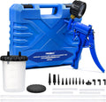 Hand Vacuum Pump Brake Bleeder kit One Person, Brake Clutch Bleeding Tune-up Kit for Brake Bleeding and Automotive Tester Blue