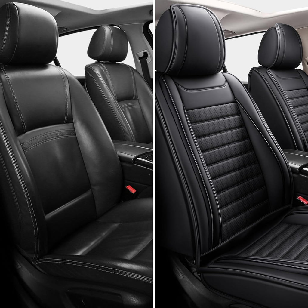 Car Seat Covers,Car Seat Protector Waterproof,Seat Covers Front, Car Seat Protectors,Automotive Seat Covers Fit for Most Cars Black