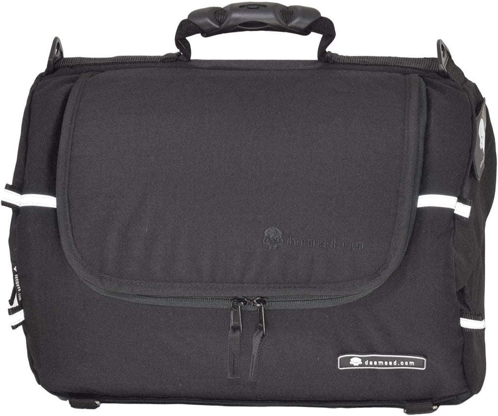 TUBE motorcycle travel luggage, made of waterproof Cordura, 6.6 gallons capacity, motorcycle seat/rack/sissy bar bag