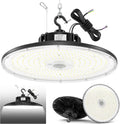 300W UFO LED High Bay Light 1-10V Dimmable, 5000K Daylight 42000LM, UL DLC Listed Low Bay LED Lights for Workshop Factory Warehouse, IP65 Waterproof Shop Lights Low Bay Lighting 100-277VAC Input
