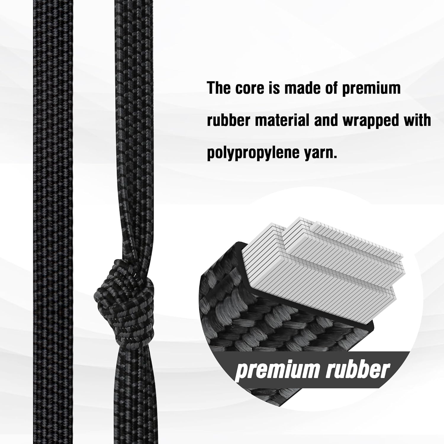 Bungee Cords with Hooks Heavy Duty, Flat Adjustable Bungee Cords with Hooks 80 Inch, Rubber Black Bungee Straps with Buckle Hooks for Outdoor, Camping, Tarps, Bike Rack, Tent, Truck, 4 Pack