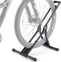 Bike Floor Stand Rack- Indoor Bike Stand for Garage/Home - Bike Storage Bicycle Parking Rack Fit 20”-29” Mountain Road Bikes (1 Bike Rack)