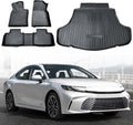 Full Set Floor Mats Custom Fit for 2025 Toyota Camry 2025(Include Hybrid) All Weather Floor Mats 2025,Front and Rear Row Mats Liners Trunk Bed mat,Toyota Camry Accessories 2025(4 PCS)