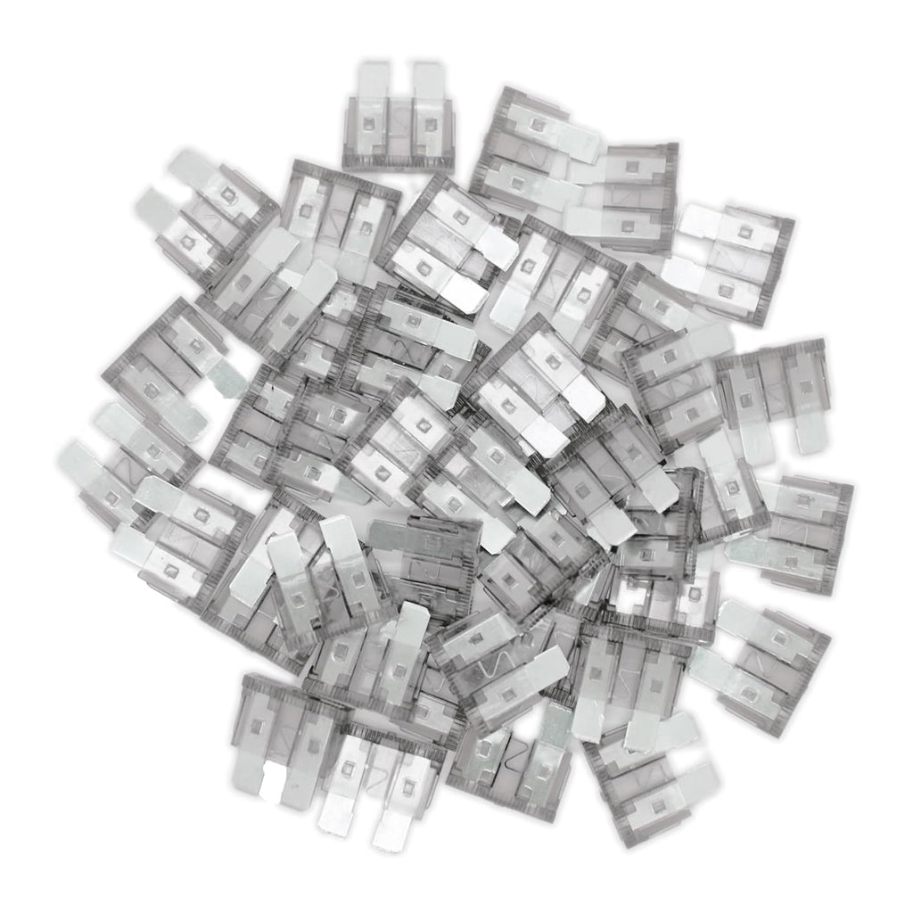(80Pcs) 25Amp Standard Fuse, 25A Car Blade Fuses for Car/RV/Truck/SUV/Motorcycle/Boat