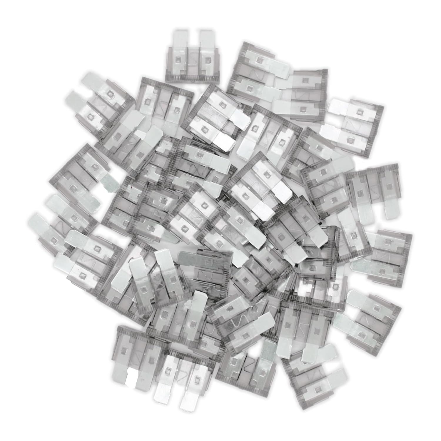 (80Pcs) 25Amp Standard Fuse, 25A Car Blade Fuses for Car/RV/Truck/SUV/Motorcycle/Boat