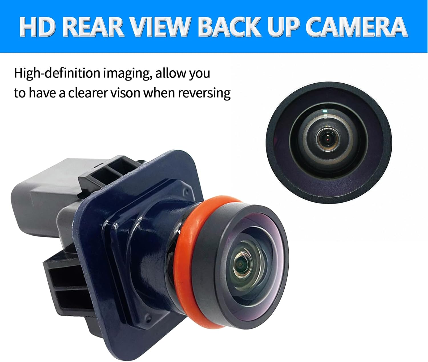 Rear View Back Up Camera Backup Camera Compatible with 2010 2011 2012 Ford Taurus Replaces AG1T-19G490-AA AG1Z-19G490-D