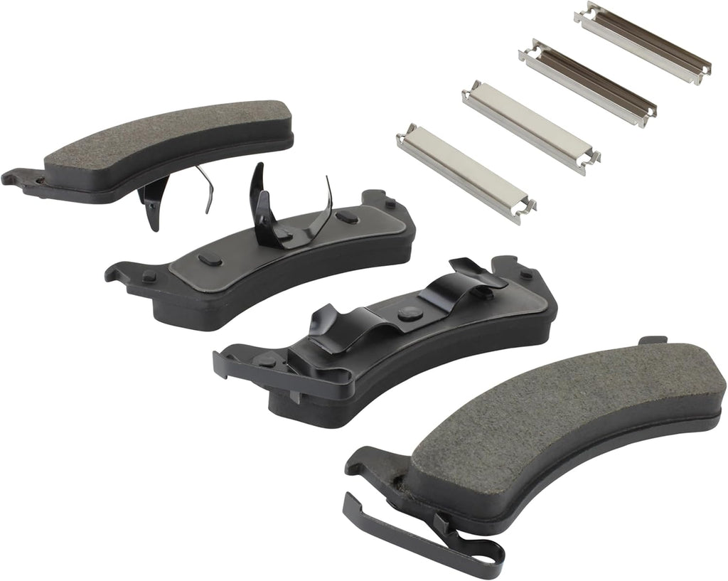 Premium Semi-Metallic Rear Brake Pads (1001-0664M) Compatible with Ford Windstar 1995-2003