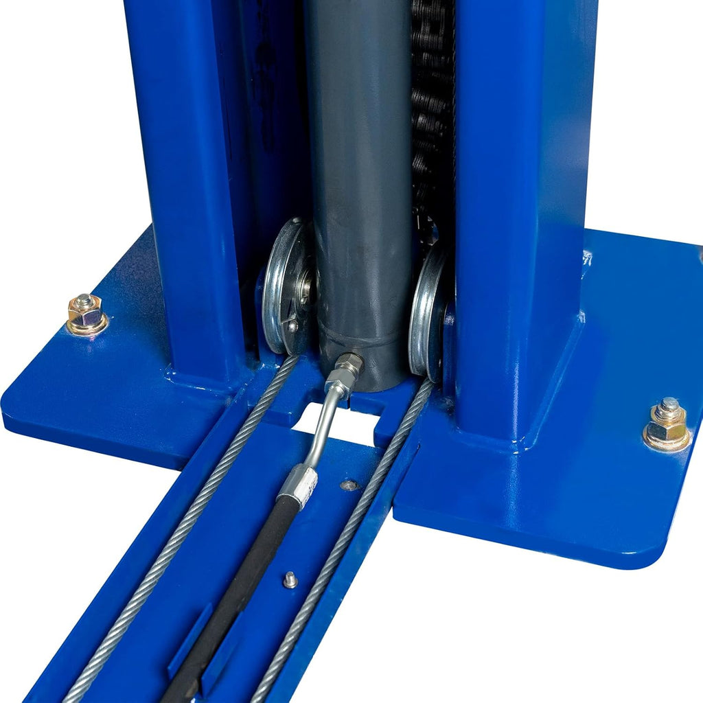 WEIZE 2 Post Automotive Car Lift, 12,000 lbs Capacity,220V 4HP Powerful Motor with Single Point Lock Release for Repaire Shop