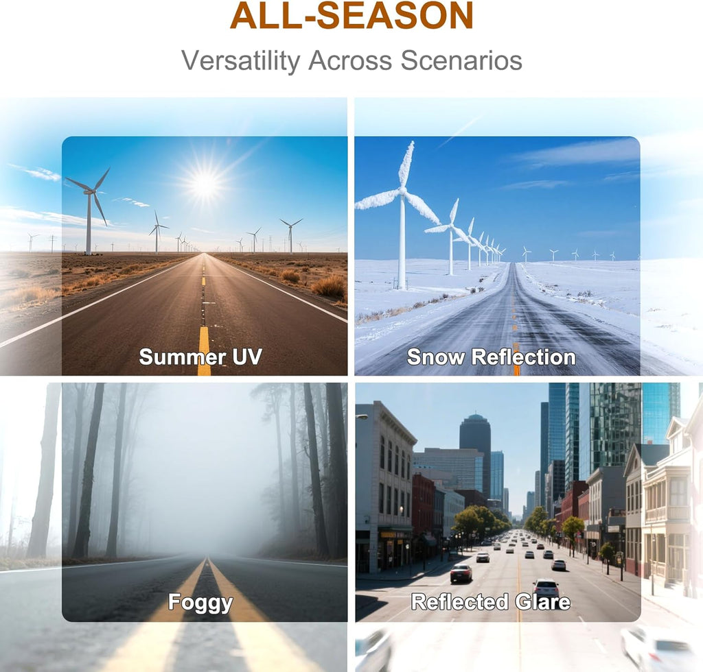 Sun Visor Extender for Car, Visor Extender Sun Blocker, Sun Visor Extension with Anti-Glare Lens Blocks UV & Sunlight, Adjustable Car Sun Visor for Safe Driving (1 Pack)