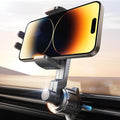 LISEN Back to School Phone Mount for Car Vent [Never Blocking] 360 Rotatable Car Phone Holder Air Vent Clip Hands Free Cellphone Car Mount for iPhone 16 Pro Max Plus 16e 15 14 Samsung Android, Black