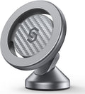 SYNCWIRE for MagSafe Car Mount - Kevlar Material Magnetic Phone Holder for Car Dash,360° Rotation Strong Magnets Car Phone Holder Compatible iPhone 16 Pro Max 15 14 13,Android MagSafe Car Accessories