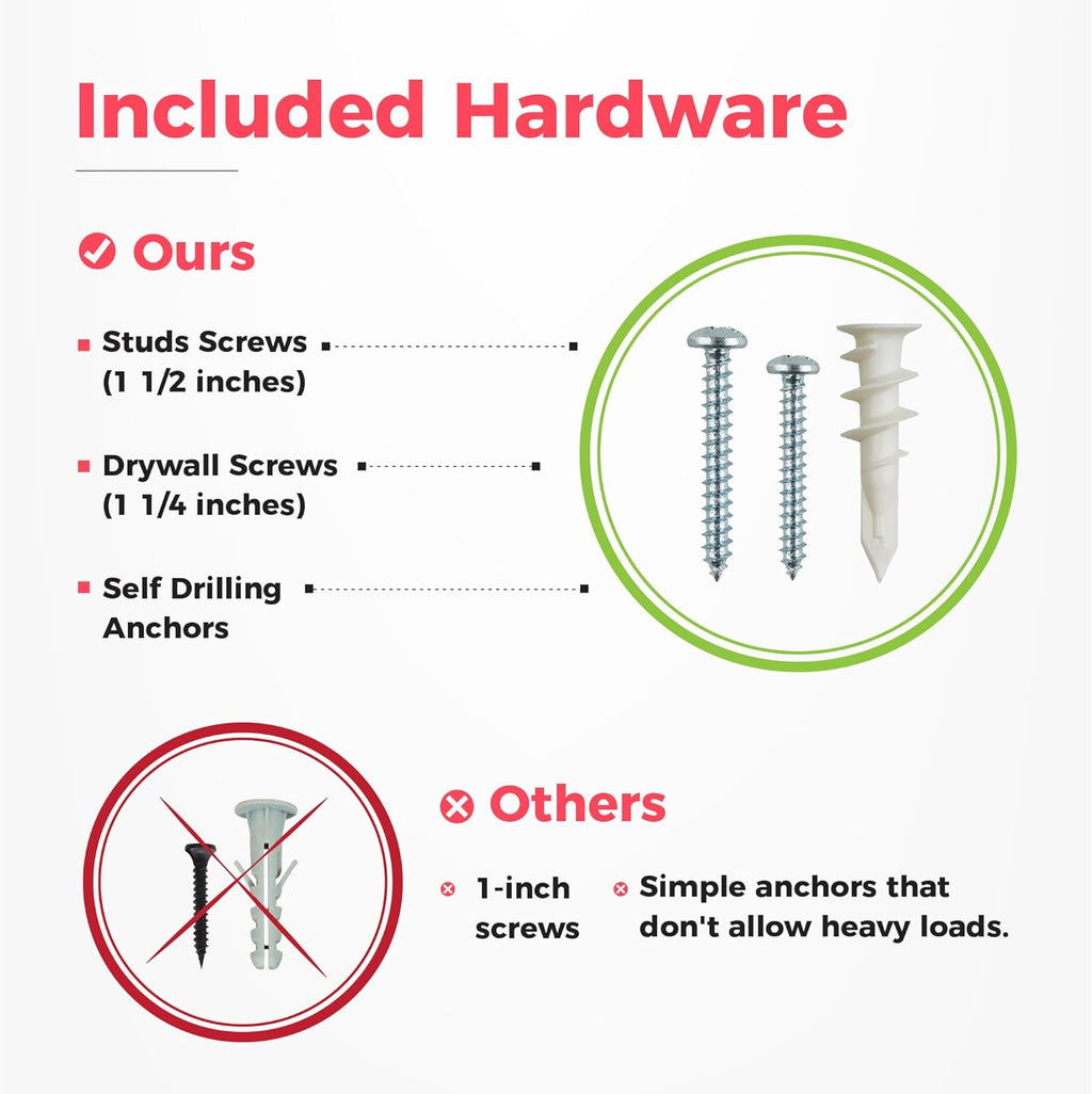 Garage Wall Organizer | 64" Heavy-Duty Tool Storage Rack | Adjustable Double-Layer Hooks | 400 lbs Capacity | Carbon Steel Wall Mount Holder for Shovels, Rakes, Ladders & Power Tools