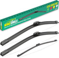 23" 21" 10" Windshield Wiper Blades Replacement for Mini Cooper Countryman 2017 2018 2019 2020 2021 2022 2023 BMW Mini Country Man SUV F60 Premium Front Rear Wipers Set - OEM Quality (Pack of 3)