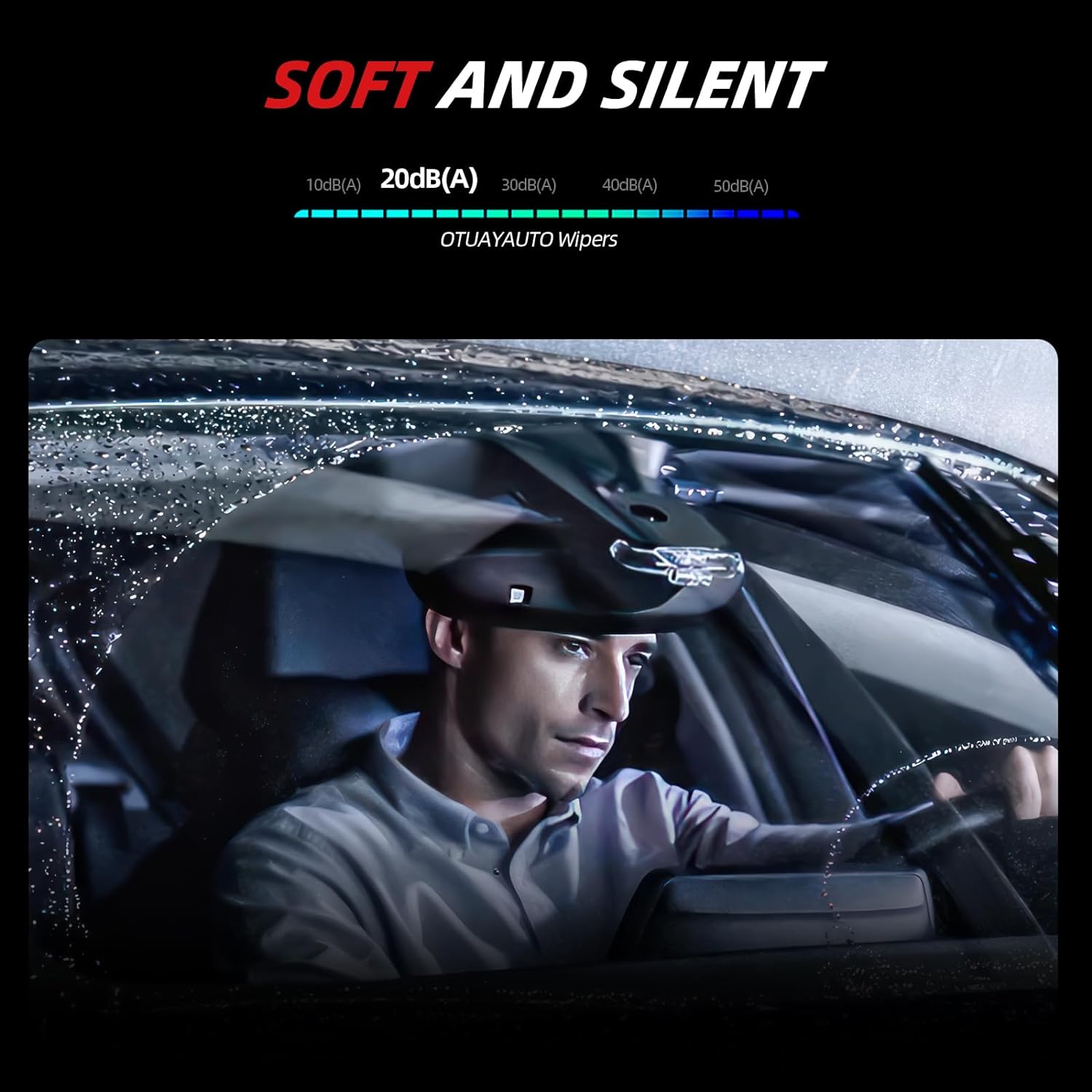 OTUAYAUTO Premium Windshield Wiper Blades - Replacement for Toyota Venza 2009-2016 - Precision Fit, All-Weather Performance, Front and Rear Wiper Blades, J/U Hook - 26"+22"+12" (Pack of 3)