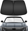 ARISMOTOR Windshield Sun Shade for Cadillac Lyriq Electric 2023-2025, Custom Fit Foldable Front Window Sunshade Sun Visor Protector, Block UV Rays Keep Your Car Cooler