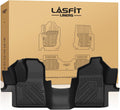 LASFIT Front Floor Mat for 2015-2021 Ford Transit 150/250/350/350HD with Vinyl Floor(Not Fit for Transit Connect) All Weather Protector TPE Car Floor Liner for Transit Vans, 1st Row Only, Black