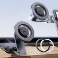 ESR for MagSafe Car Mount, Car Phone Holder,Dashboard/Tesla Touchscreen Car Mount, Magnetic Phone Holder for Car, for iPhone 16/16e/15/14/13/12, S25, Charging Not Supported(2 Metal Rings Included)