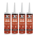 Liquid Rubber RV Lap Sealant, White, 4 Pack