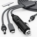 Starlink Mini Power Cable 3-in-1 33FT/10M USB-C to DC 12-24V Car Power Cord, 100W Waterproof Cigarette Lighter Plug DC Male Input Charging Extension Cable for Starlink Mini