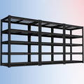 PrimeZone Heavy Duty Garage Shelving 5 Tier Heavy Duty Storage Shelves Adjustable Industrial Metal Wire Shelf Unit for Garage,Basement,Pantry,Warehouse,Commercial,36" W X 16" D X 72" H 3Pack