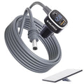 3 in 1 Car Power Cable for Starlink Mini Cigarette Lighter Adapter, Car Charger for Mini Starlink DC Power Cable with Digital Display, Durable & High Speed Charging USB A/USB C Port (3M/10FT)