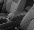 LUWU 2025 Kicks Center Console Cover Compatible with 2025 Nissan Kicks Accessories 2025 Kicks S/SV/SR Armrest Cover Armrest Console Cover (Thick Black)
