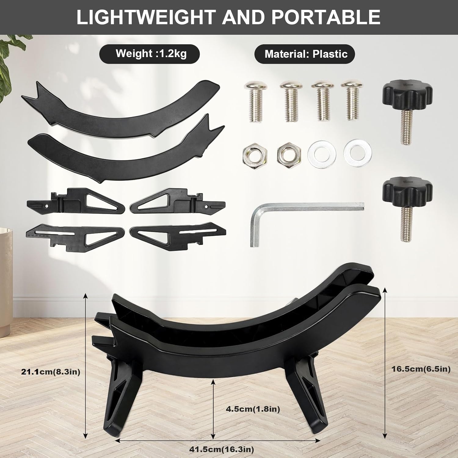 Bike Stand - Indoor/Outdoor Bicycle Rack for Home/Garage/Garden - Fits 23C-30C Mountain, Road, Gravel Bikes