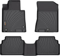 Binmotor-All Weather Car Floor Mats for Kia K5 2021-2025(Only FWD) 丨EX丨LX丨LXS丨GT丨GT-Line, 1st & 2nd Row, Thick Car Floor Liners Custom Fit for 2020-2025 Sonata