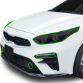 BOGAR TECH DESIGNS Full Headlight Head Light Tint Kit Compatible with Kia Forte 2019-2021, Dark Smoke