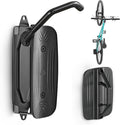 monTEK Swivel Bike Wall Mount, Bike Hangers for Garage, Space-Saving Vertical Bike Rack, Sturdy Bike Storage Rack Holds Up to 66lbs, Easy to Install, Black