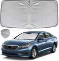 KAYZT Windshield Sun Shade for 2015-2019 Hyun-dai Sonata Foldable Sunshade Front Window Custom Fit Car Accessories